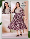 Bindiya Vol 2 By Pt Vertical Anarkali Kurtis Wholesale Clothing Suppliers In India
